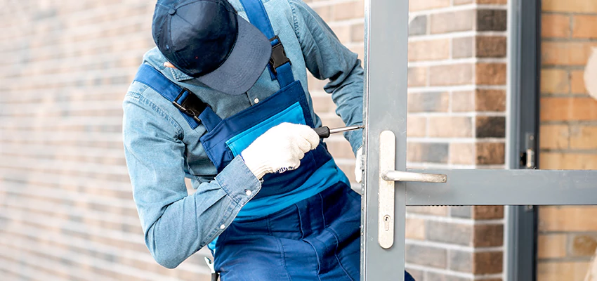 Pivot Storefront Door Locks Installation in Vista, California